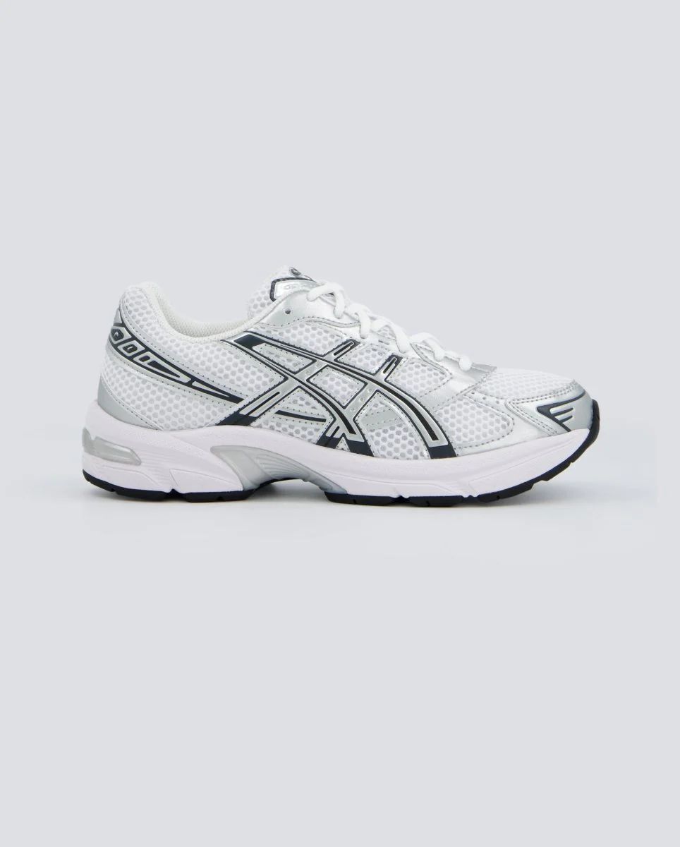 Asics Gel-1130 Blanco Y Plateado Mujer