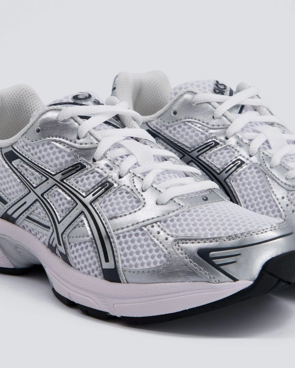 Asics Gel-1130 Blanco Y Plateado Mujer - Image 2