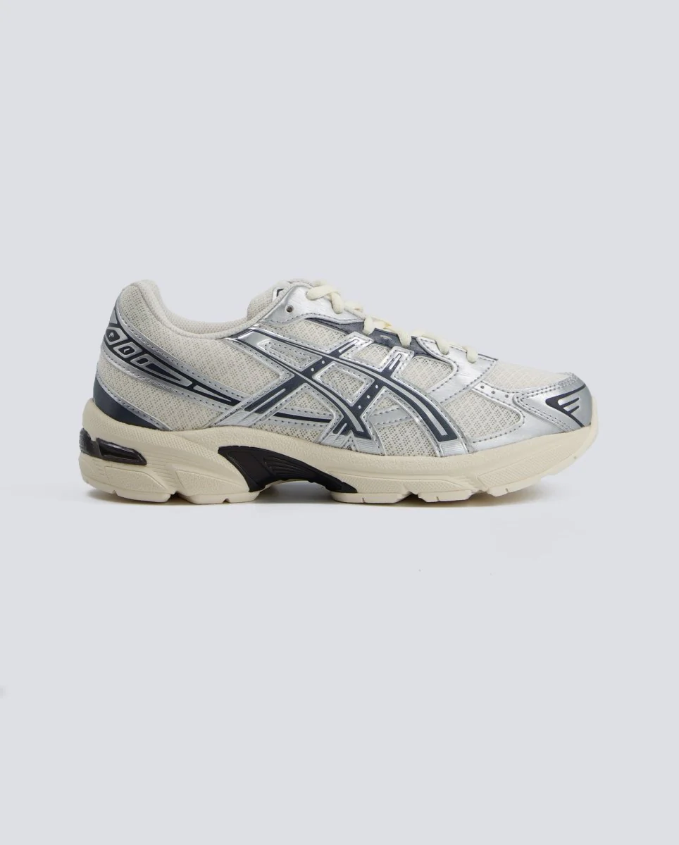 Asics GEL-1130 Plateado Y Blanco Mujer