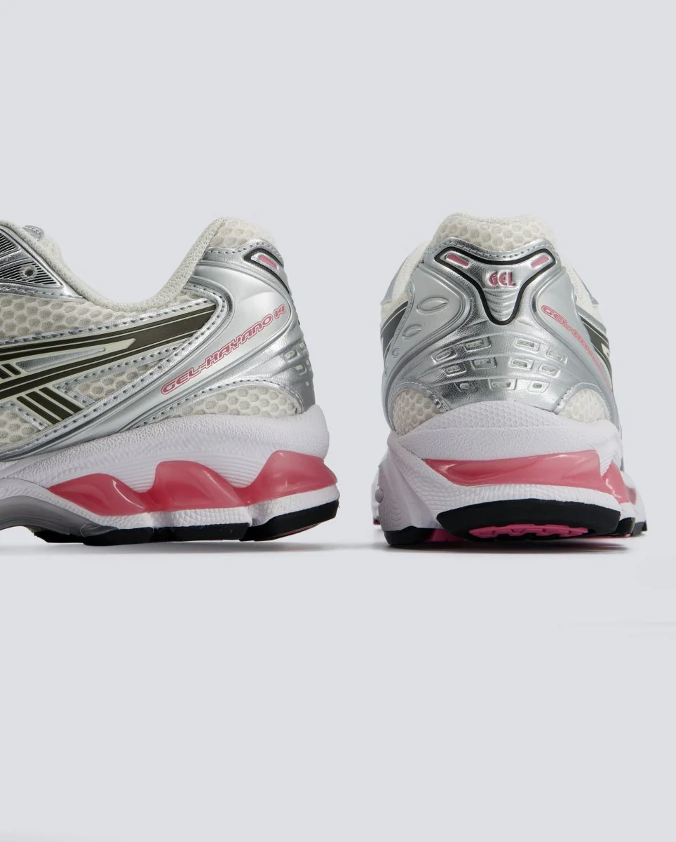 Asics Gel-Kayano 14 Plata y Rosa Hombre - Image 3