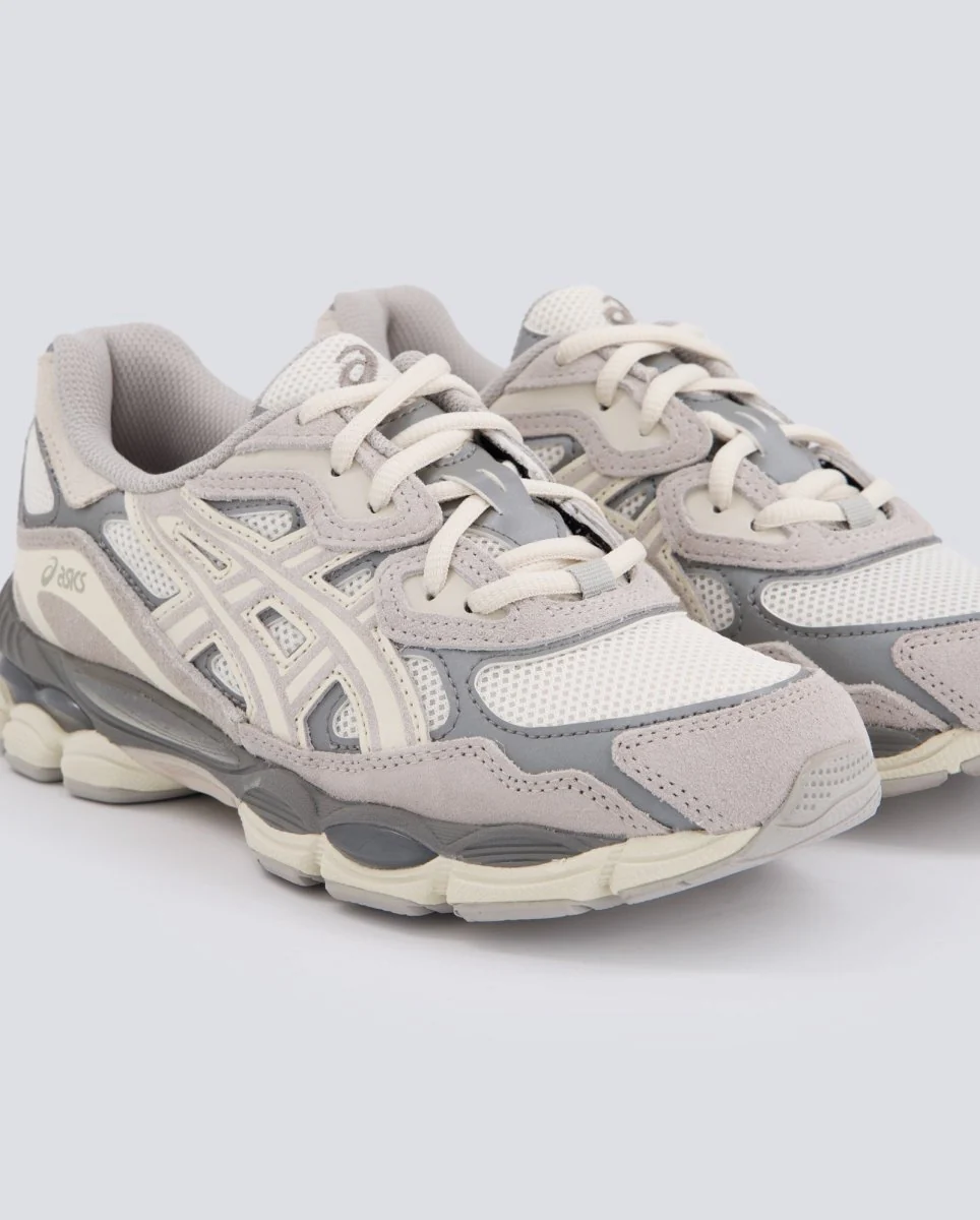 Asics Gel-Nyc Cream Oyster Gris Mujer - Image 2