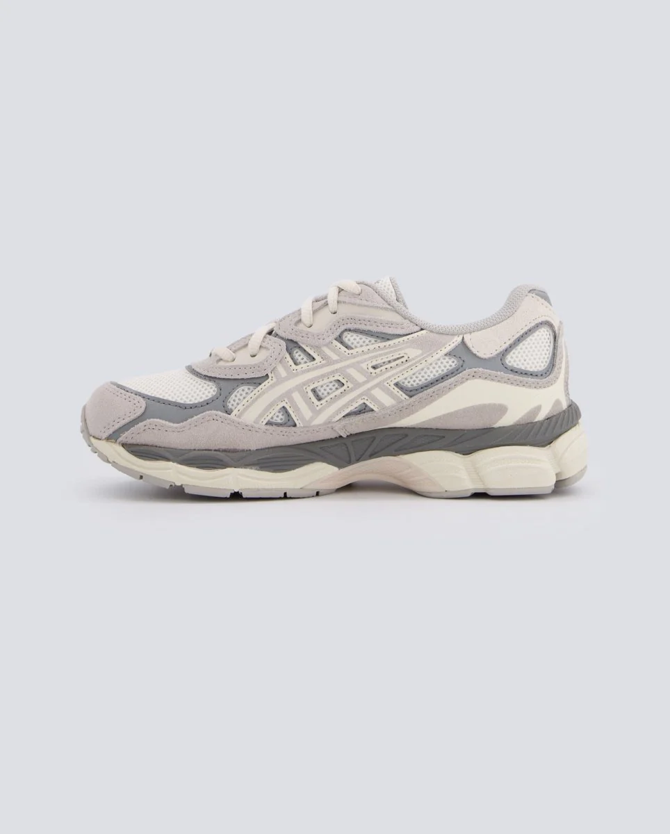 Asics Gel-Nyc Cream Oyster Gris Mujer - Image 4