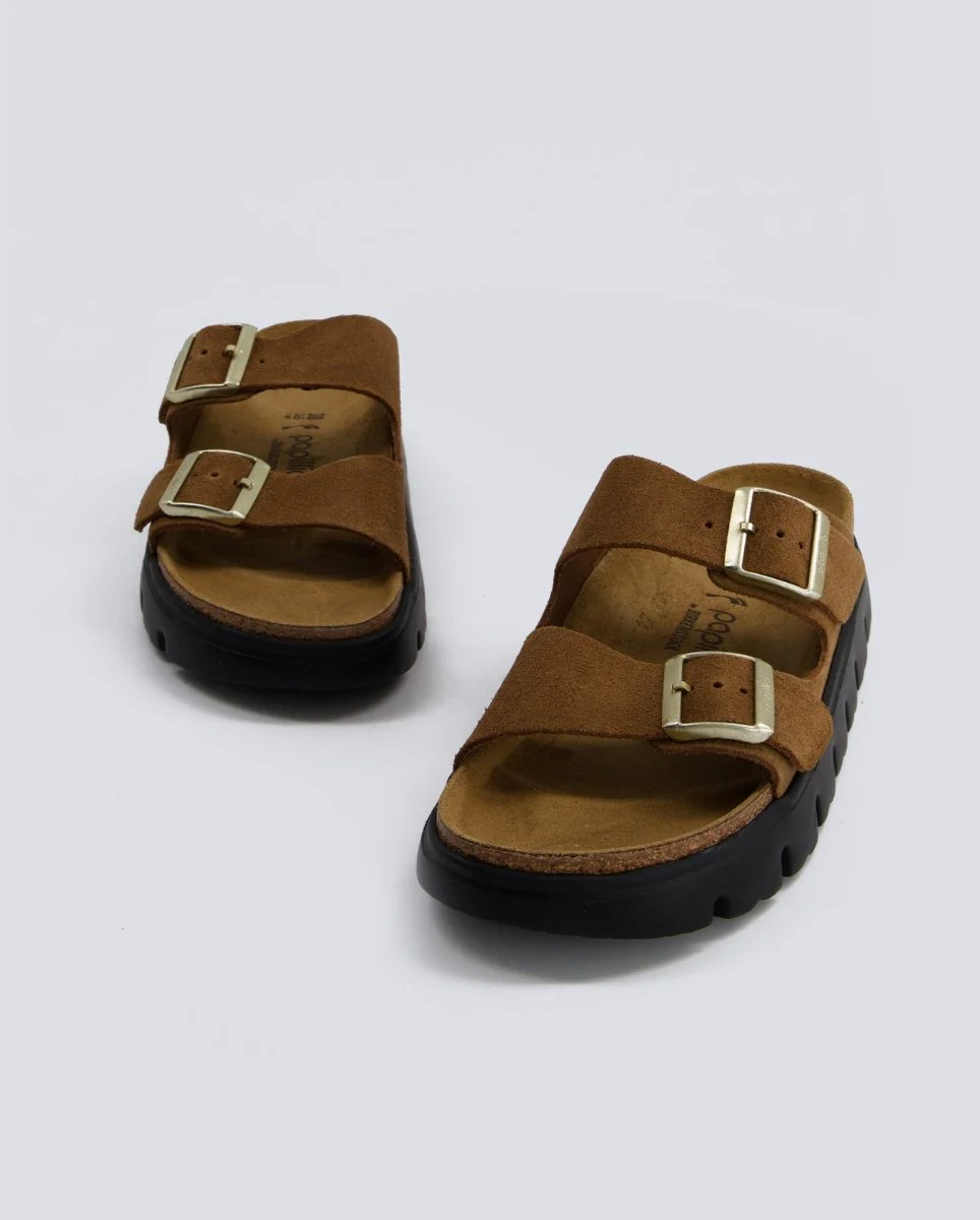 Birkenstock Arizona Chunky Suede Marrón Mujer - Image 6