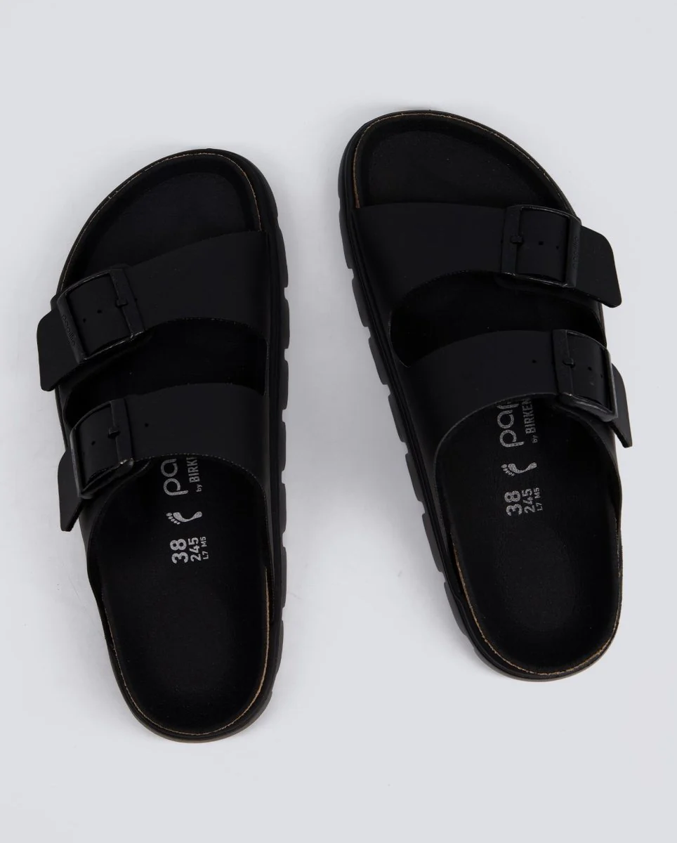 Birkenstock Arizona Chunky Suede Negro Mujer - Image 5