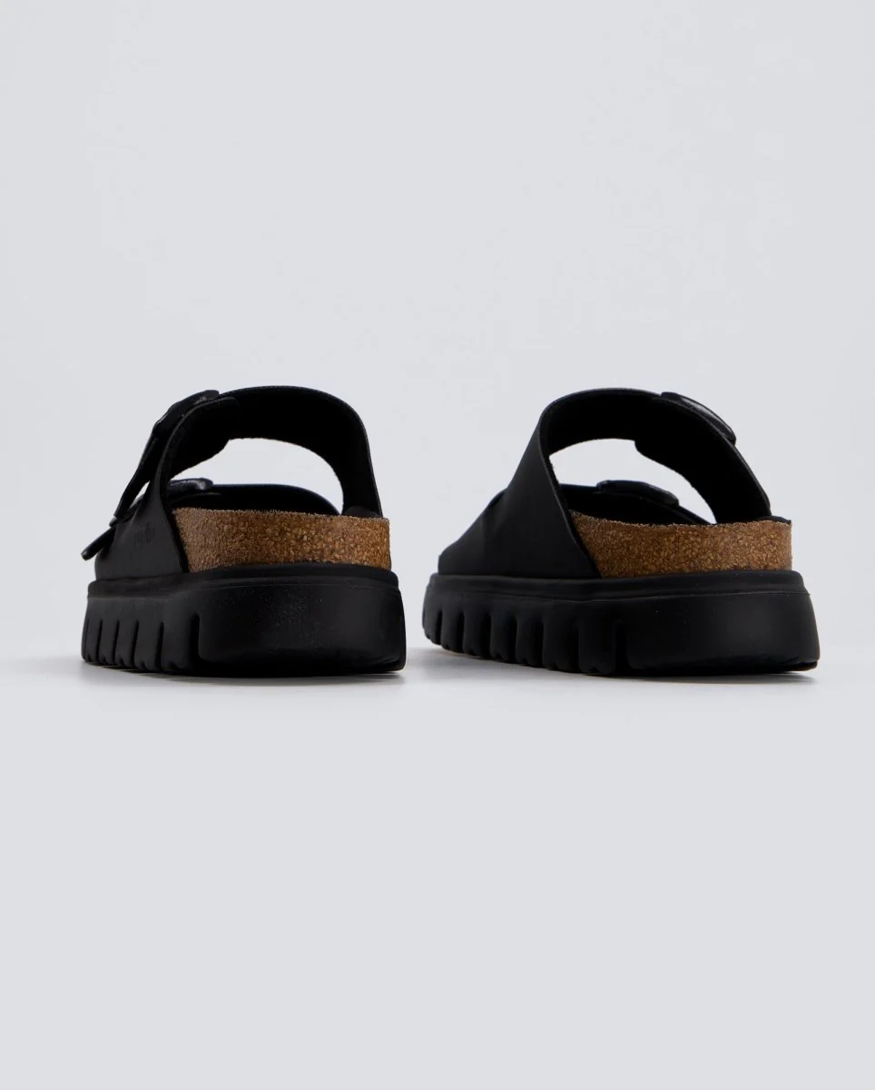 Birkenstock Arizona Chunky Suede Negro Mujer - Image 6