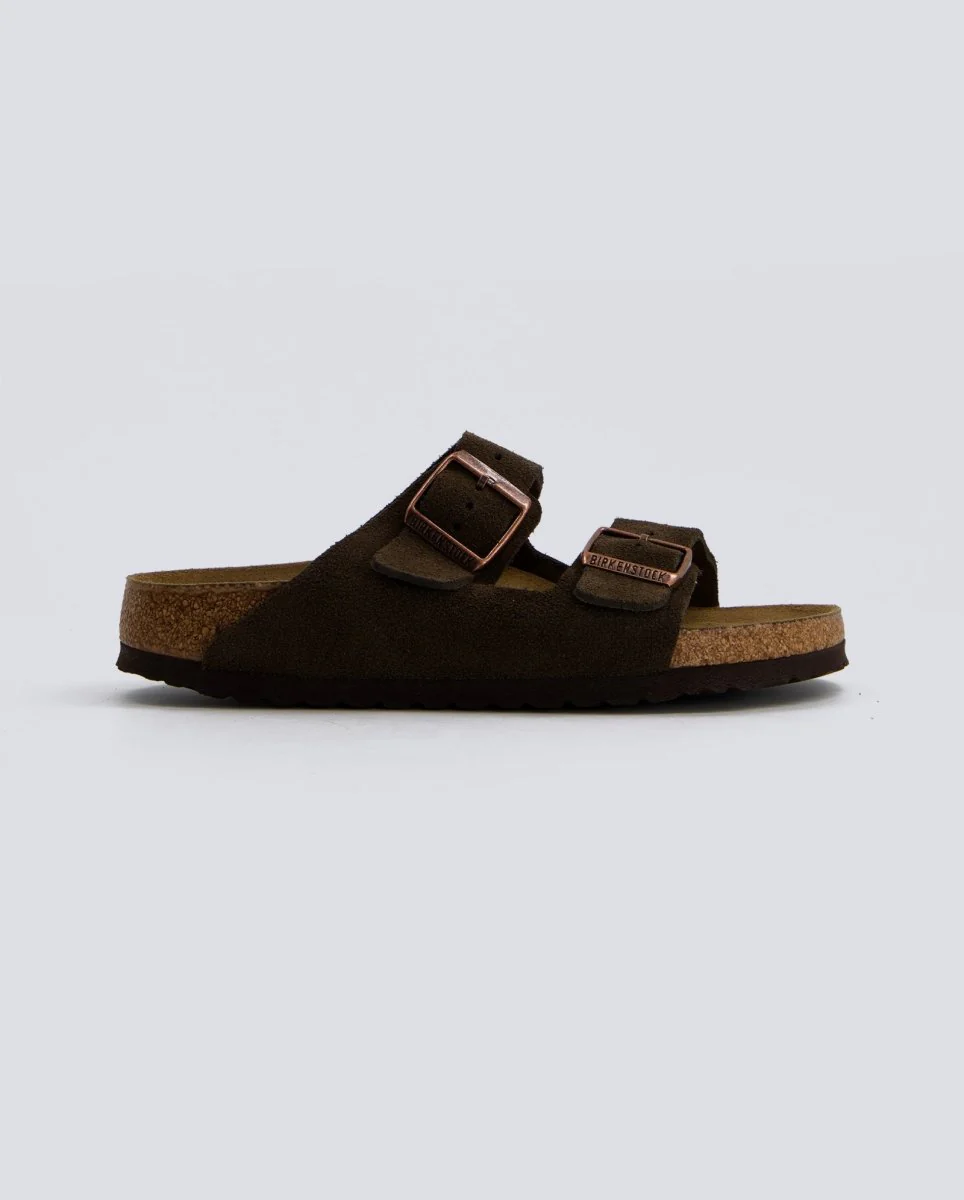 Birkenstock Arizona Sfb Leve Marrón Oscuro Mujer