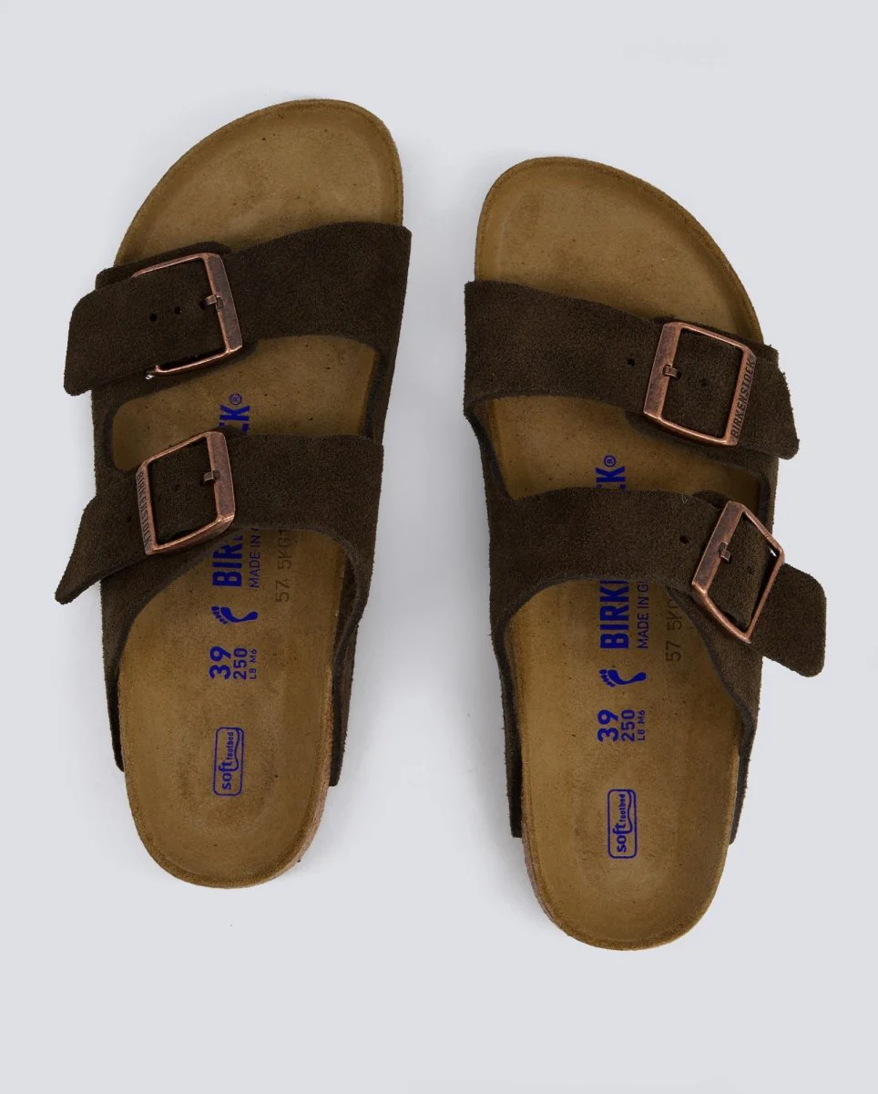 Birkenstock Arizona Sfb Leve Marrón Oscuro Mujer - Image 2