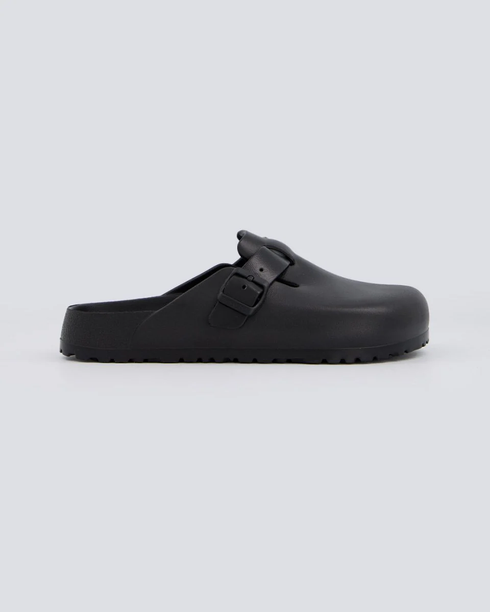 Birkenstock Boston Eva Negro Mujer