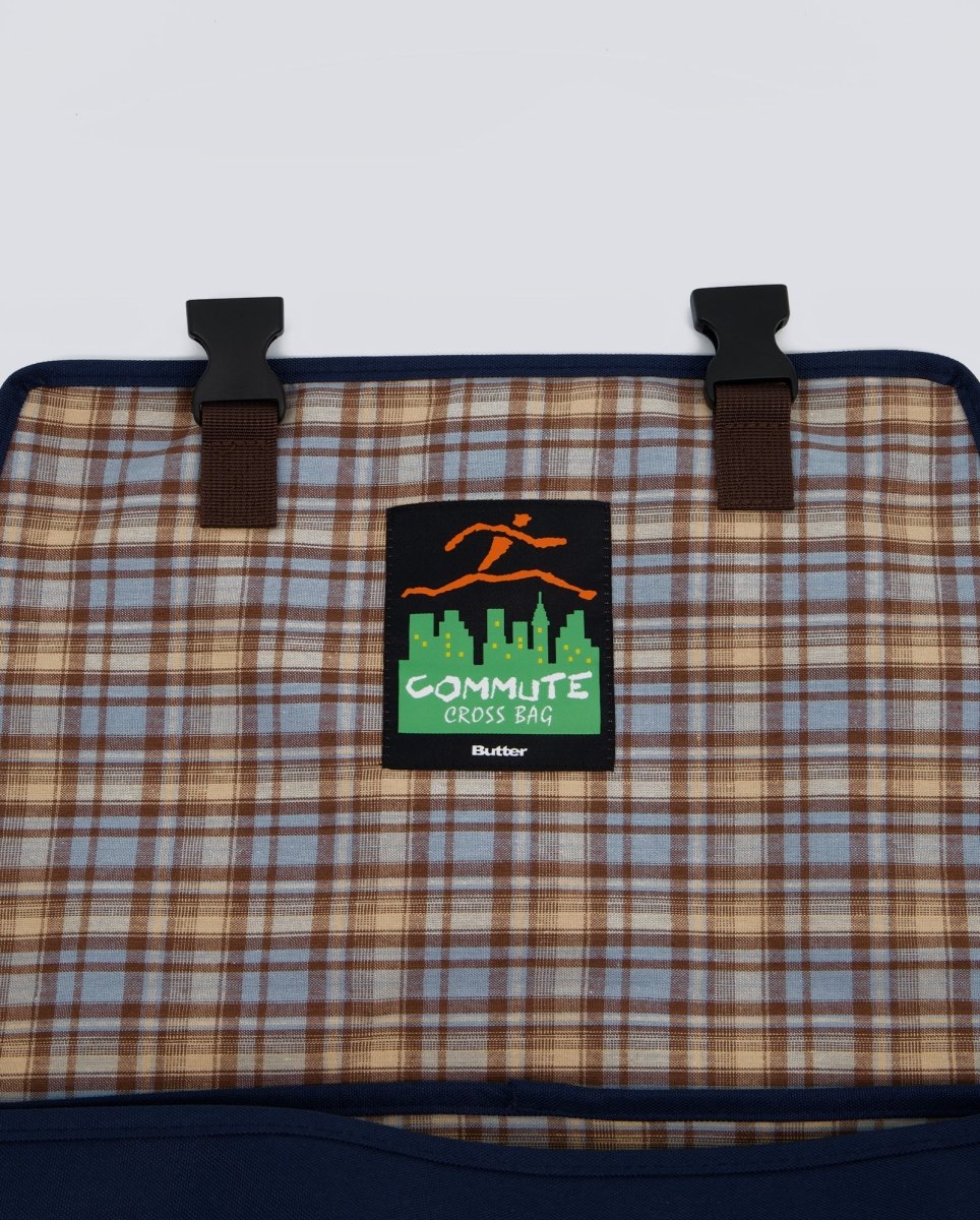 Bolso Butter Goods Commute Side Bag Azul Unisex - Image 6
