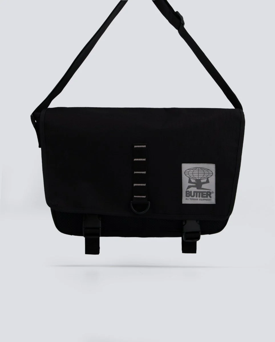 Bolso Butter Goods Commute Side Bag Negro Unisex