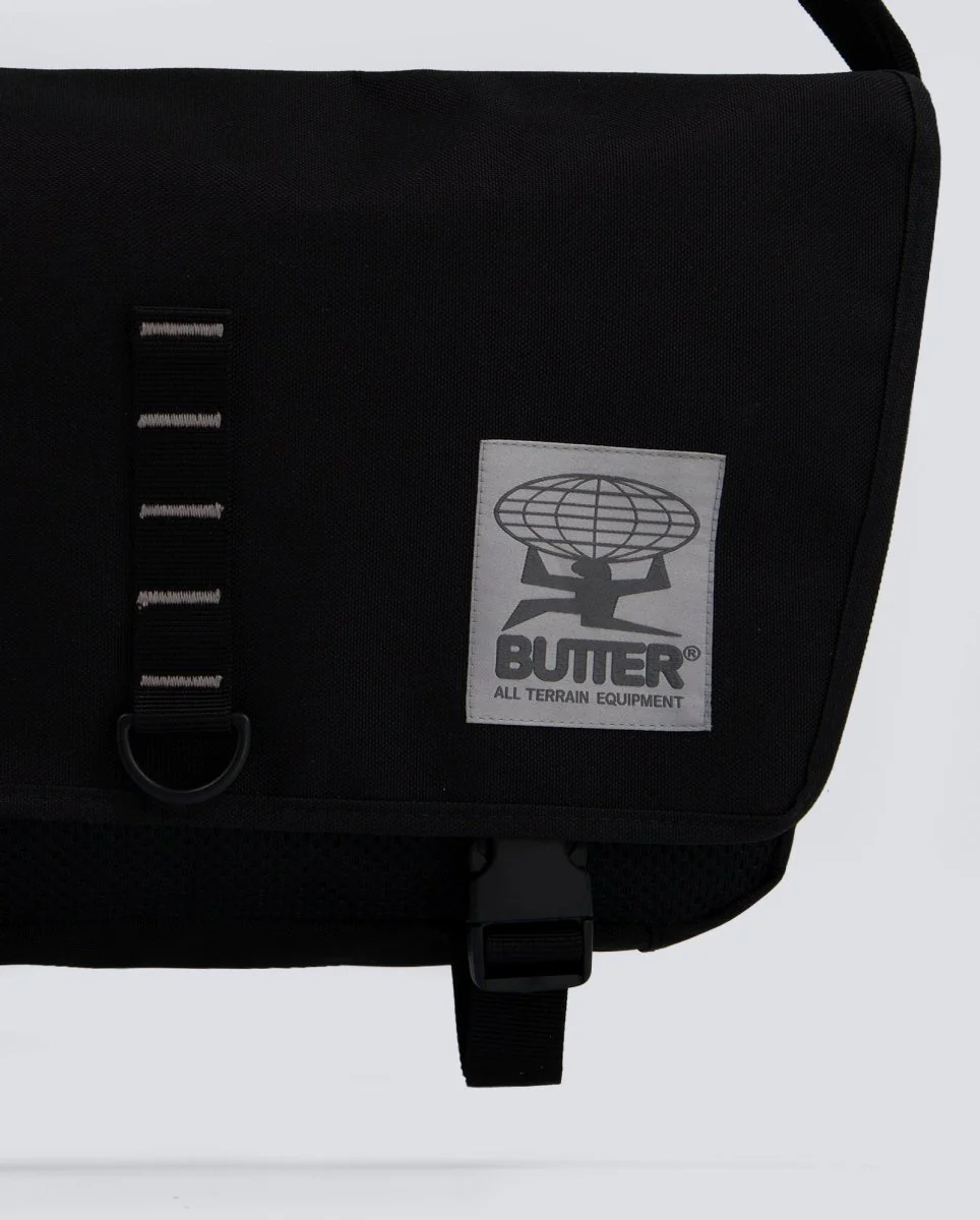 Bolso Butter Goods Commute Side Bag Negro Unisex - Image 2
