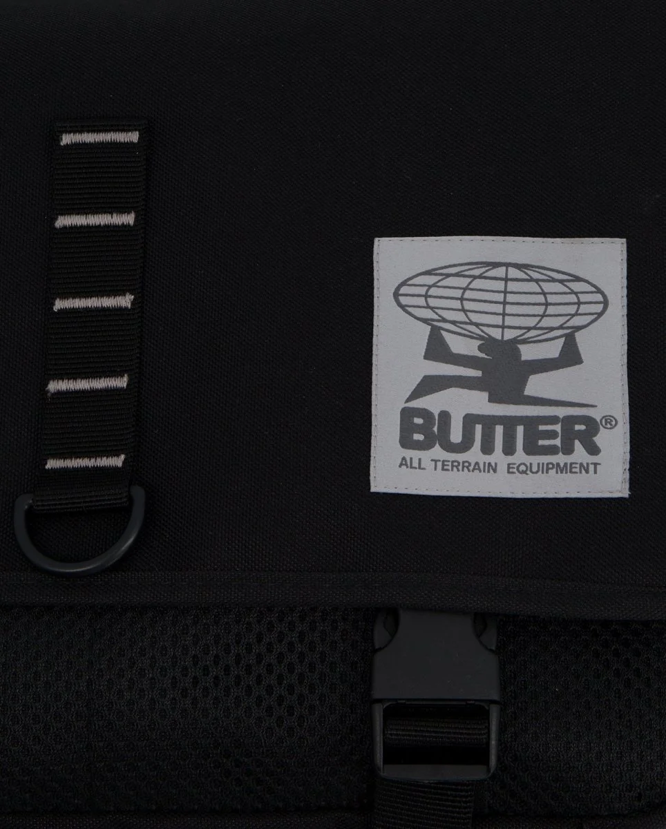 Bolso Butter Goods Commute Side Bag Negro Unisex - Image 3