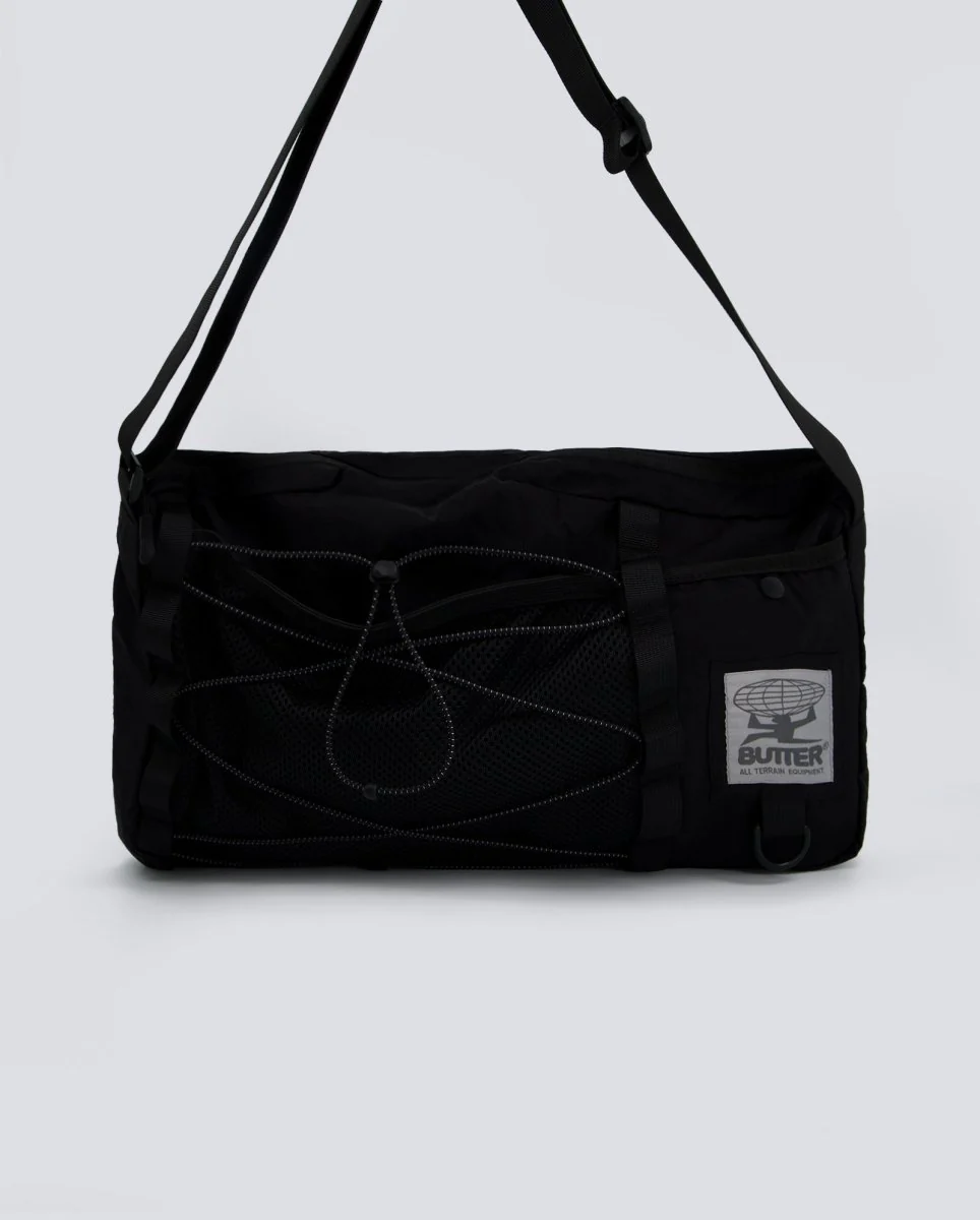Bolso Butter Goods Express Side Bag Negro Unisex