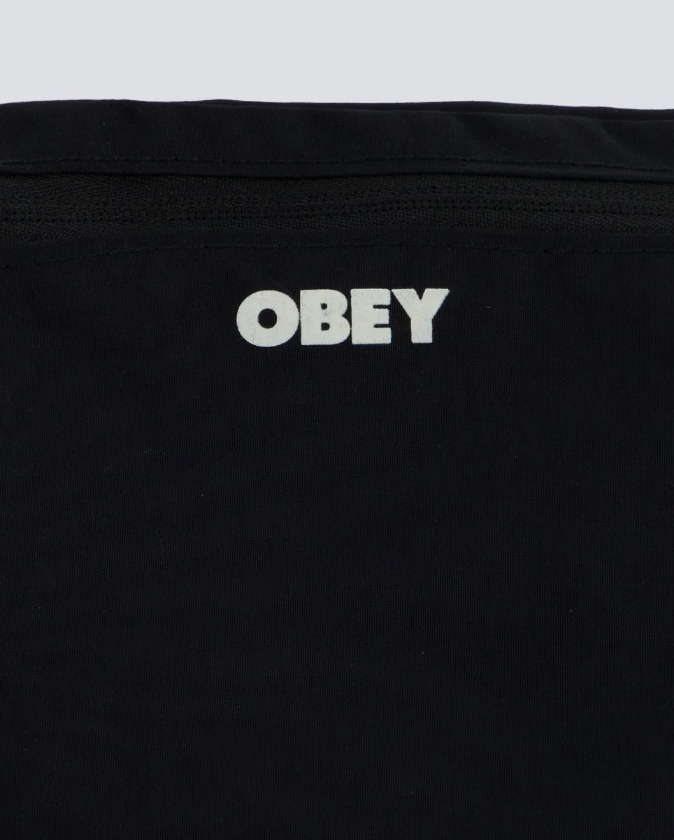 Bolso Obey Compact Traveler Negro Unisex - Image 5