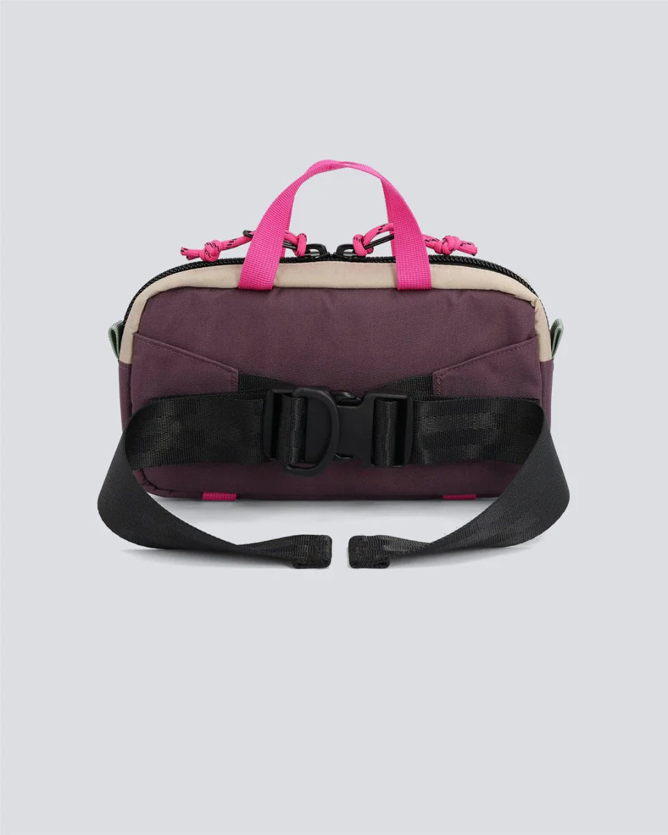 Bolso Topo Designs Mini Quick Pack Beige Y Morado Unisex - Image 2