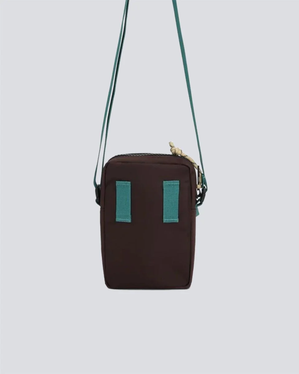 Bolso Topo Designs Mini Shoulder Bag Marrón y Naranja Unisex - Image 2