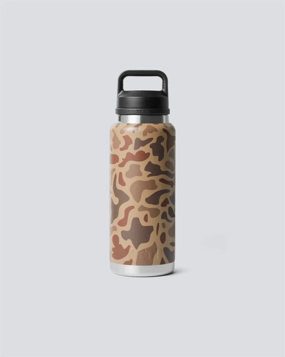 Botella Yeti Rambler Chug Marrón Camuflaje 36 Oz - Image 4