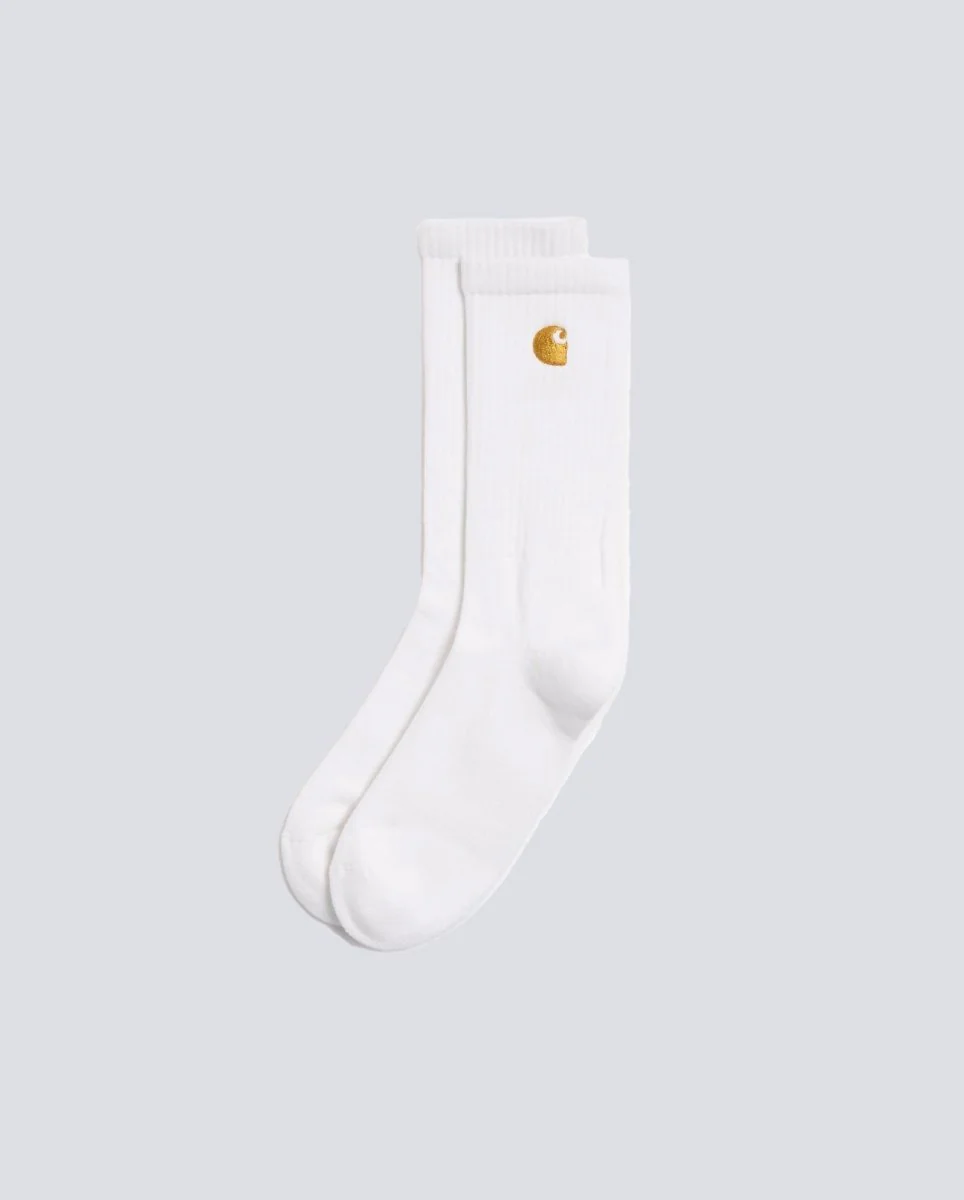 Calcetines Carhartt WIP Chase Blanco Unisex