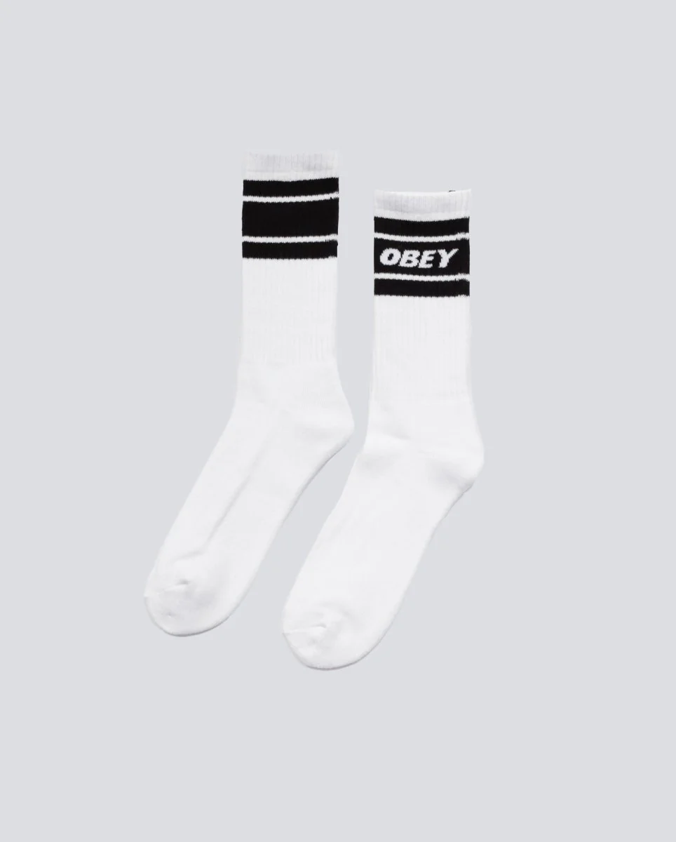 Calcetines Obey Cooper Ii Negro Y Blanco Unisex