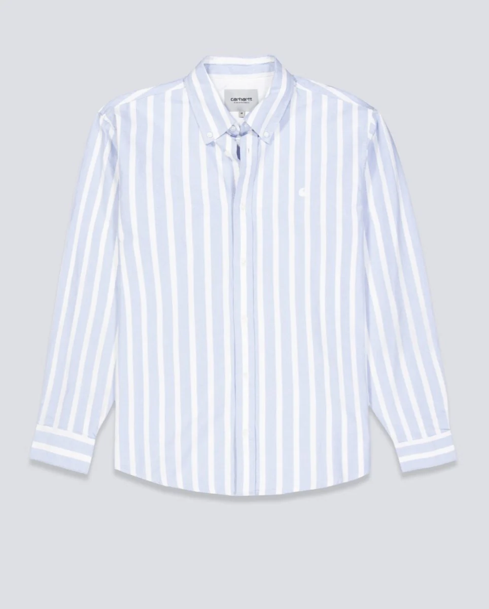 Camisa Carhartt WIP Deven Azul Unisex