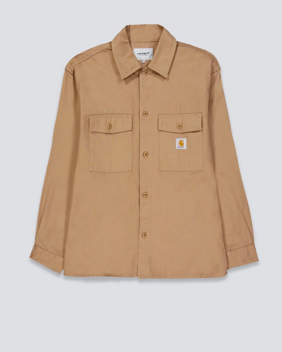 Camisa Carhartt WIP Kelly Marrón Unisex