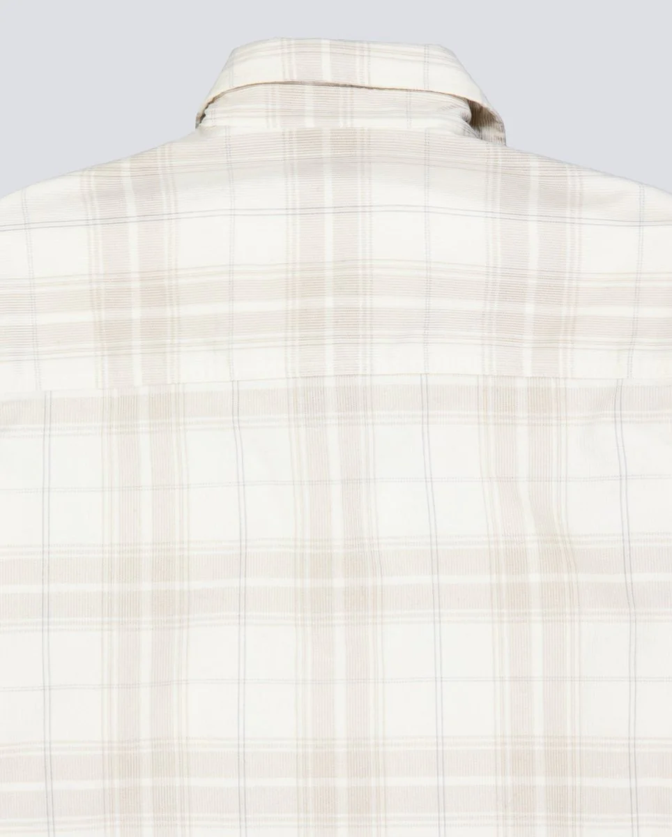 Camisa Carhartt WIP L/S Wilber de Cuadros Beige Unisex - Image 5