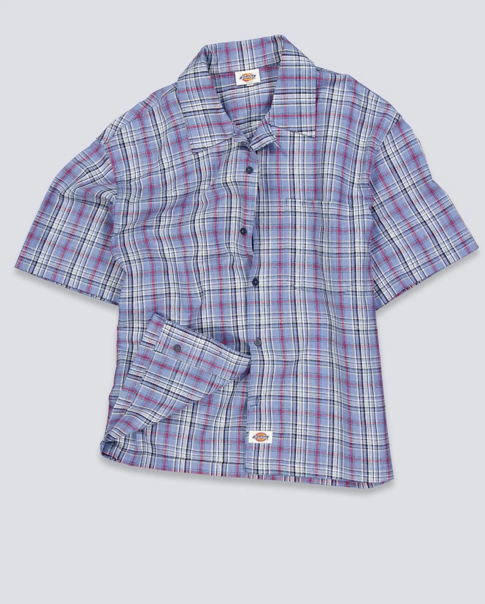 Camisa Dickies Springdale Azul Hombre - Image 2