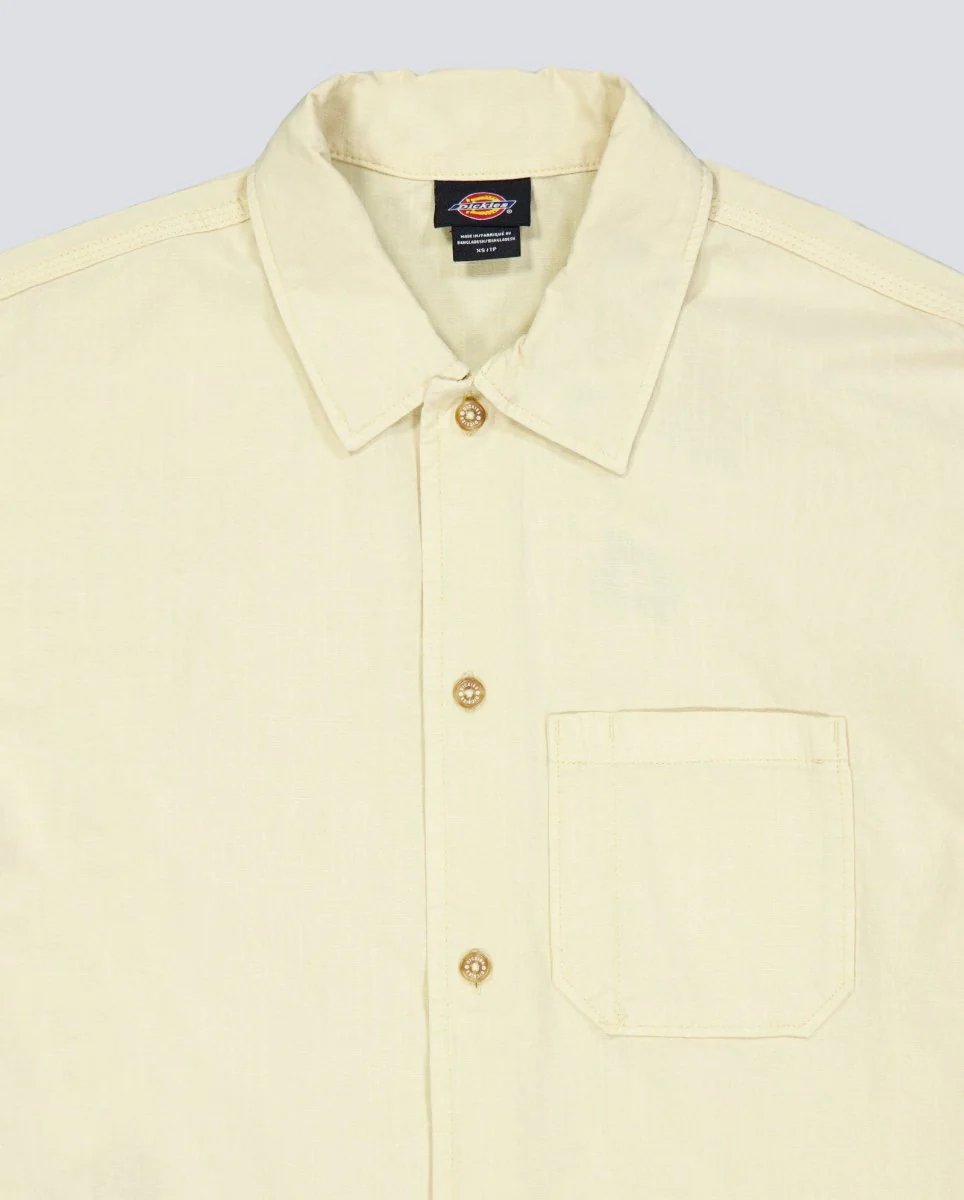 Camisa Dickies Vernal Beige Hombre - Image 5