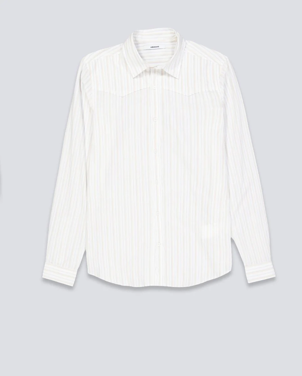 Camisa Edmmond Studios Rodeo Copper Blanco Hombre