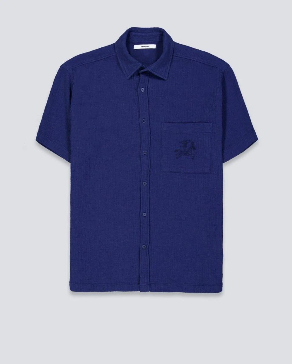 Camisa Edmmond Studios Tumbler Azul Hombre