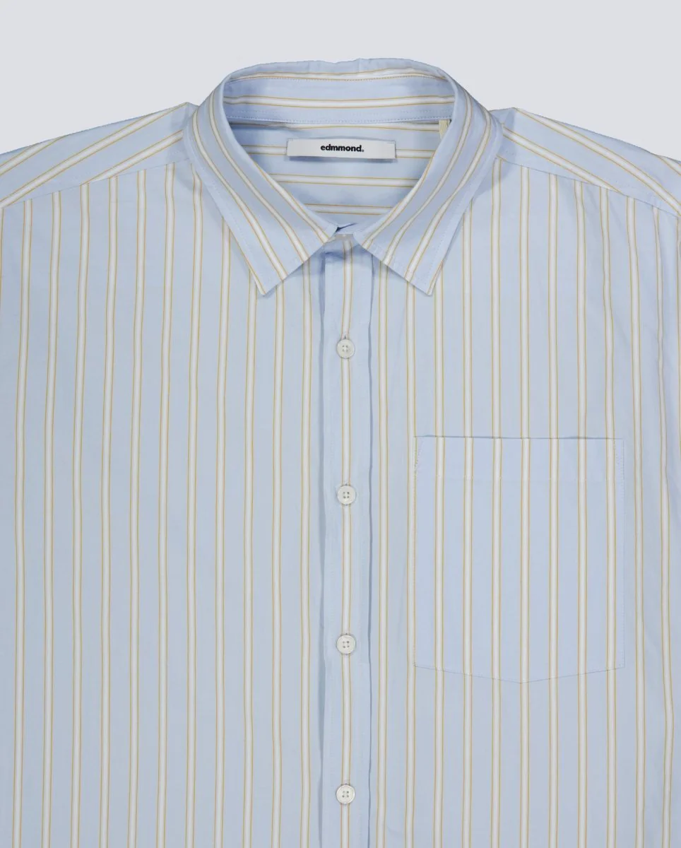 Camisa Edmmond Studio Sky Blue Azul Unisex - Image 4