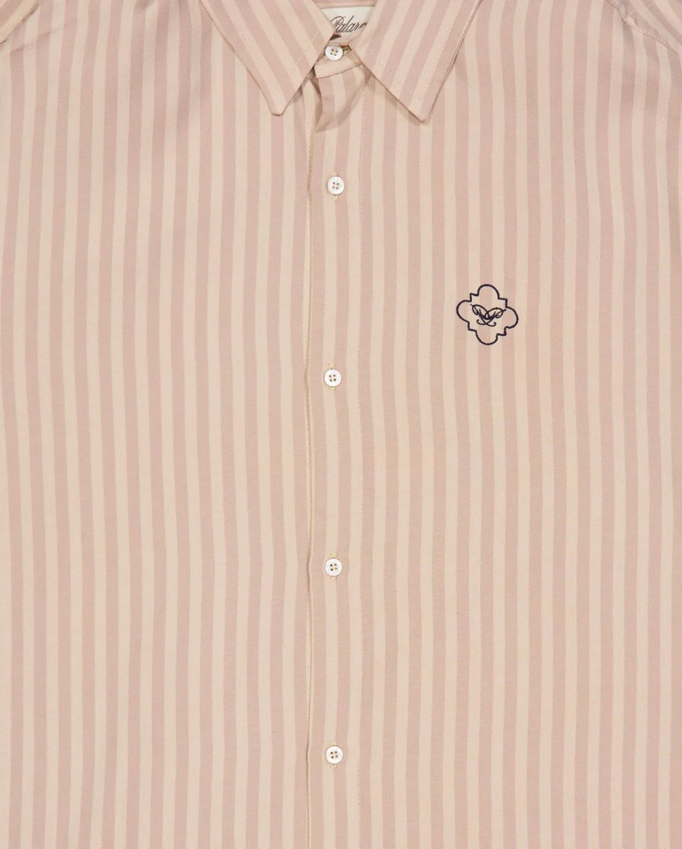 Camisa Palard Fontana Imperiale Boxy Beige Hombre - Image 4