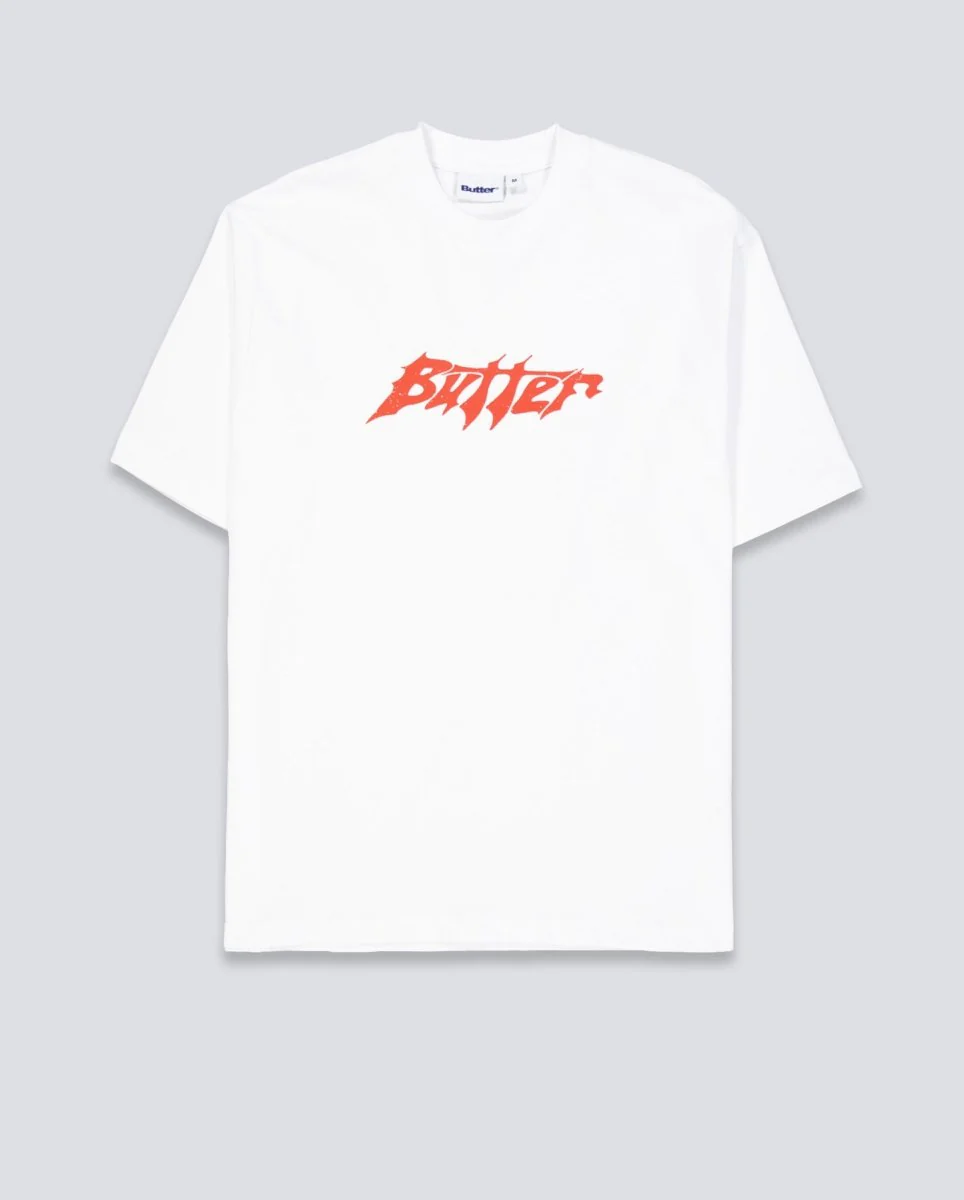 Camiseta Butter Goods Amplify Blanca Unisex