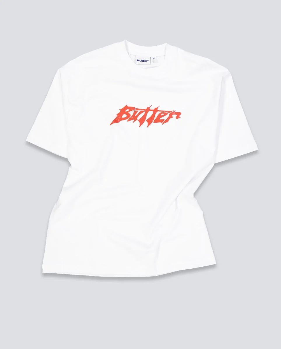 Camiseta Butter Goods Amplify Blanca Unisex - Image 2