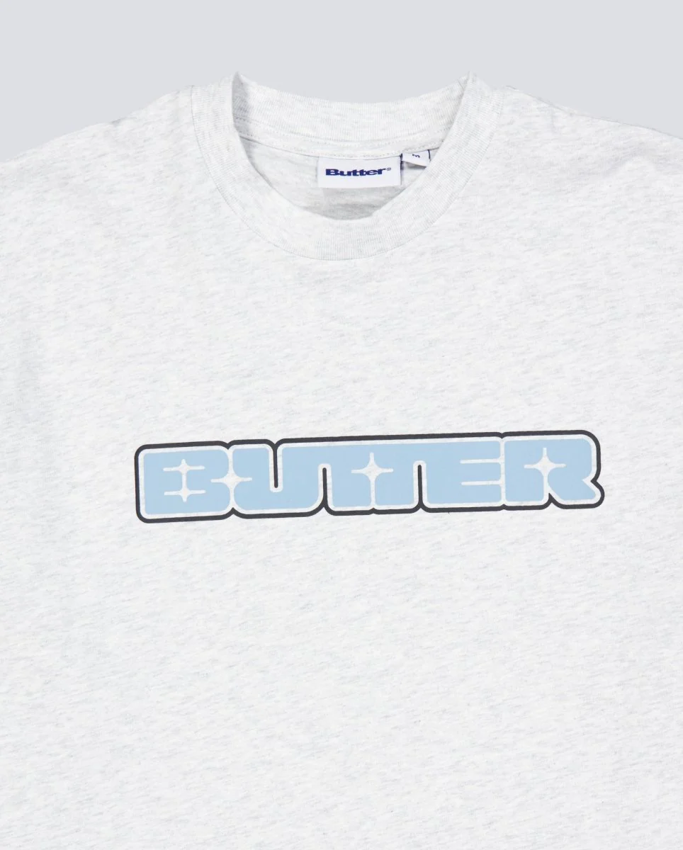 Camiseta Butter Goods Glint Gris Unisex - Image 4