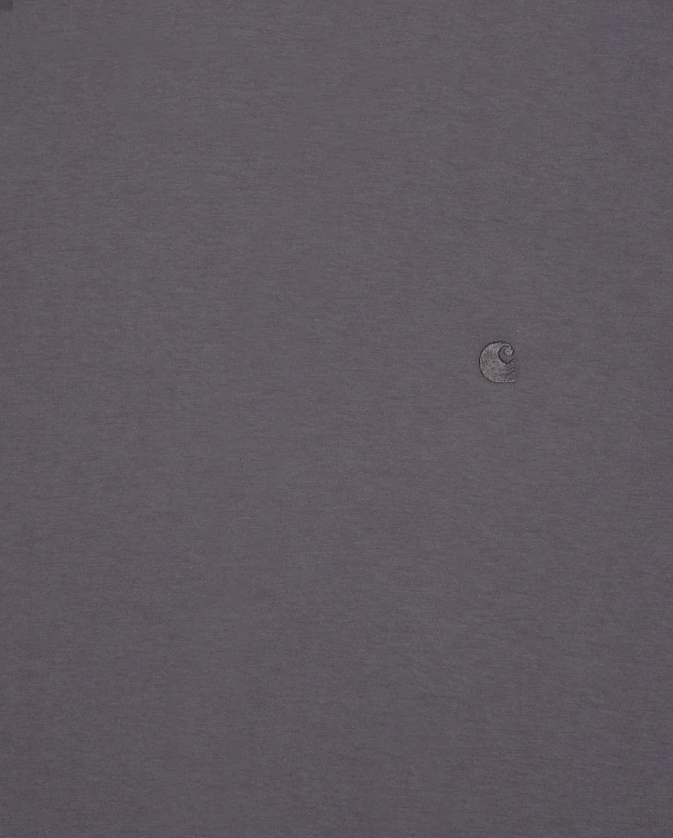 Camiseta Carhartt Wip Chester Gris Mujer - Image 2