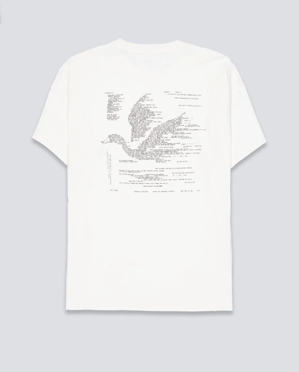 Camiseta Carhartt WIP Punched Blanco Unisex - Image 3