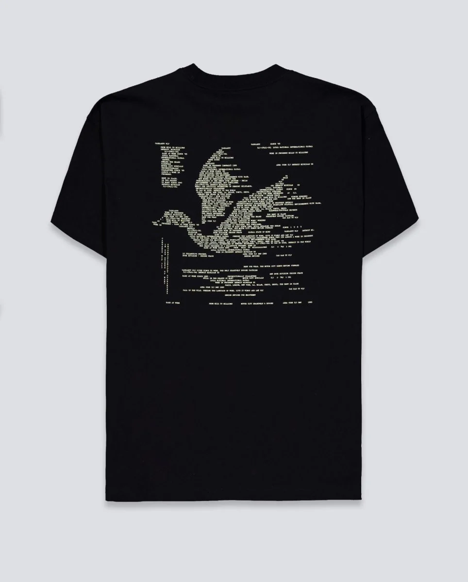 Camiseta Carhartt WIP Punched Negra Unisex - Image 3