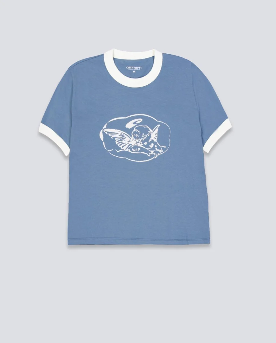 Camiseta Carhartt WIP Reminiscing Azul Mujer