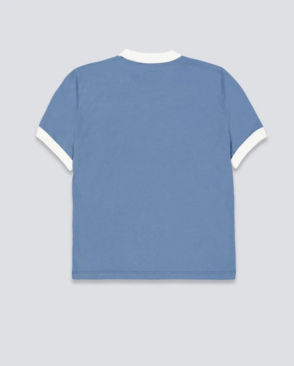 Camiseta Carhartt WIP Reminiscing Azul Mujer - Image 4