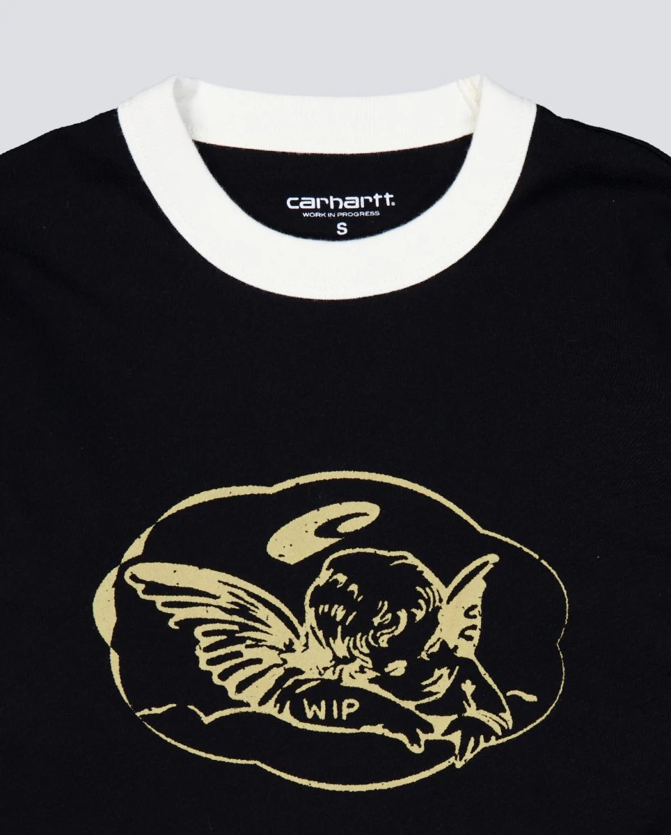 Camiseta Carhartt WIP Reminiscing Negra Mujer - Image 5