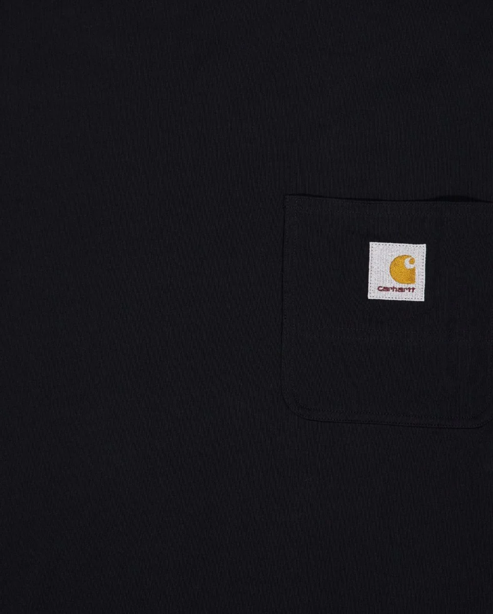 Camiseta Carhartt WIP S/S Work Negra Hombre - Image 2