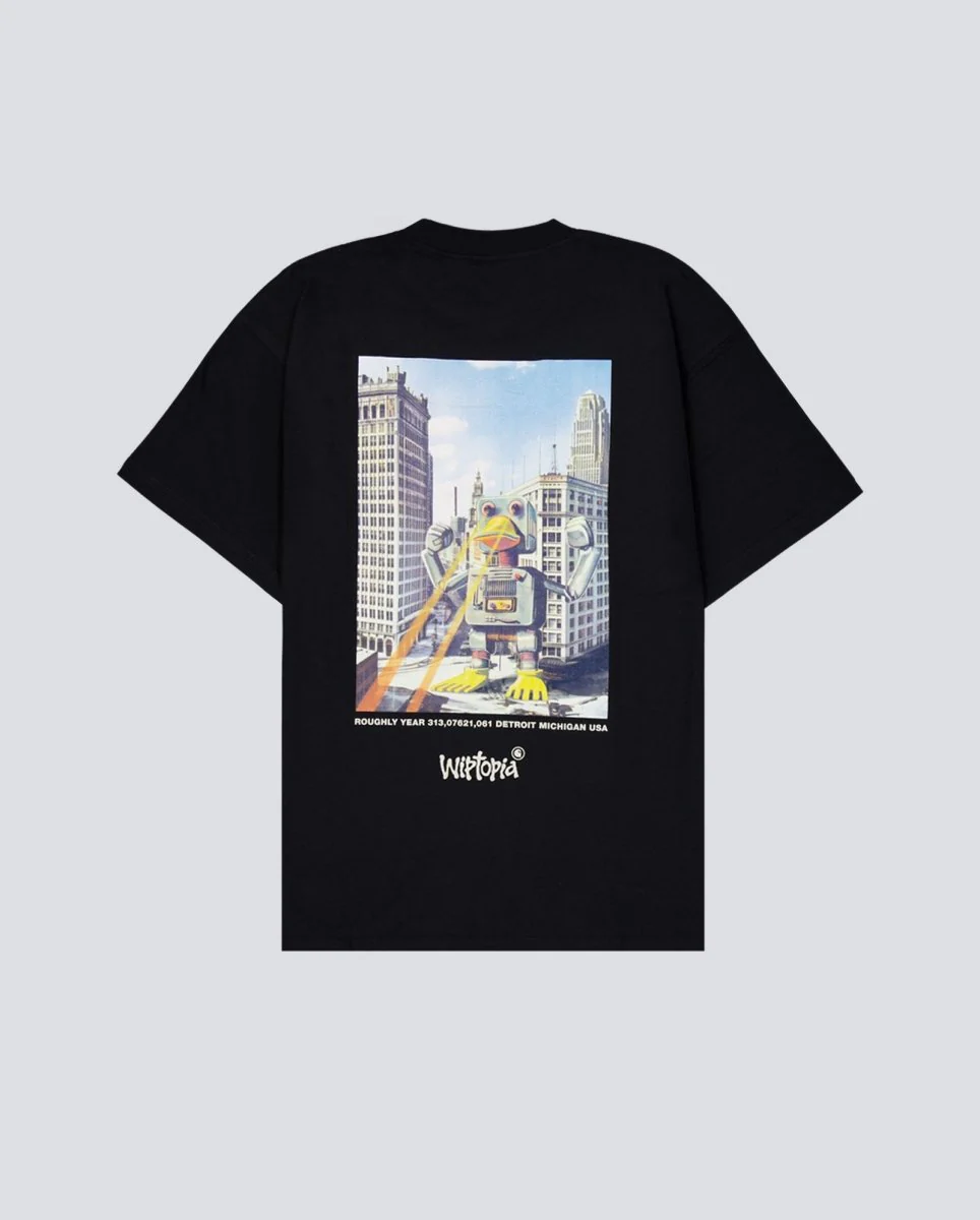 Camiseta Carhartt Wip Wiptopia Negro Hombre - Image 3