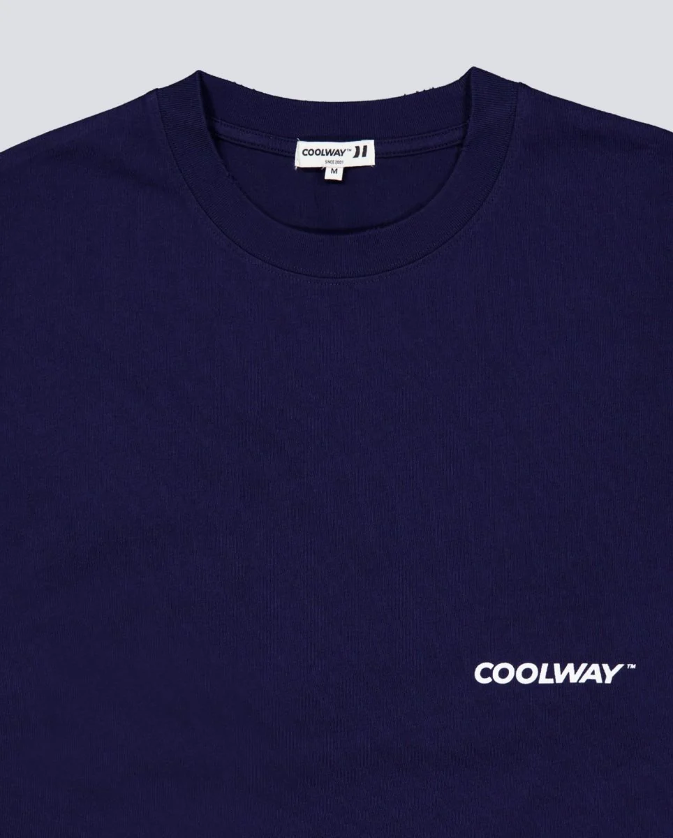 Camiseta Coolway Dual Azul Unisex - Image 4