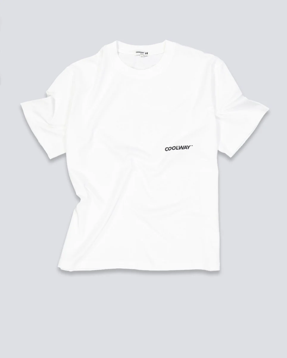 Camiseta Coolway Dual Blanco Unisex