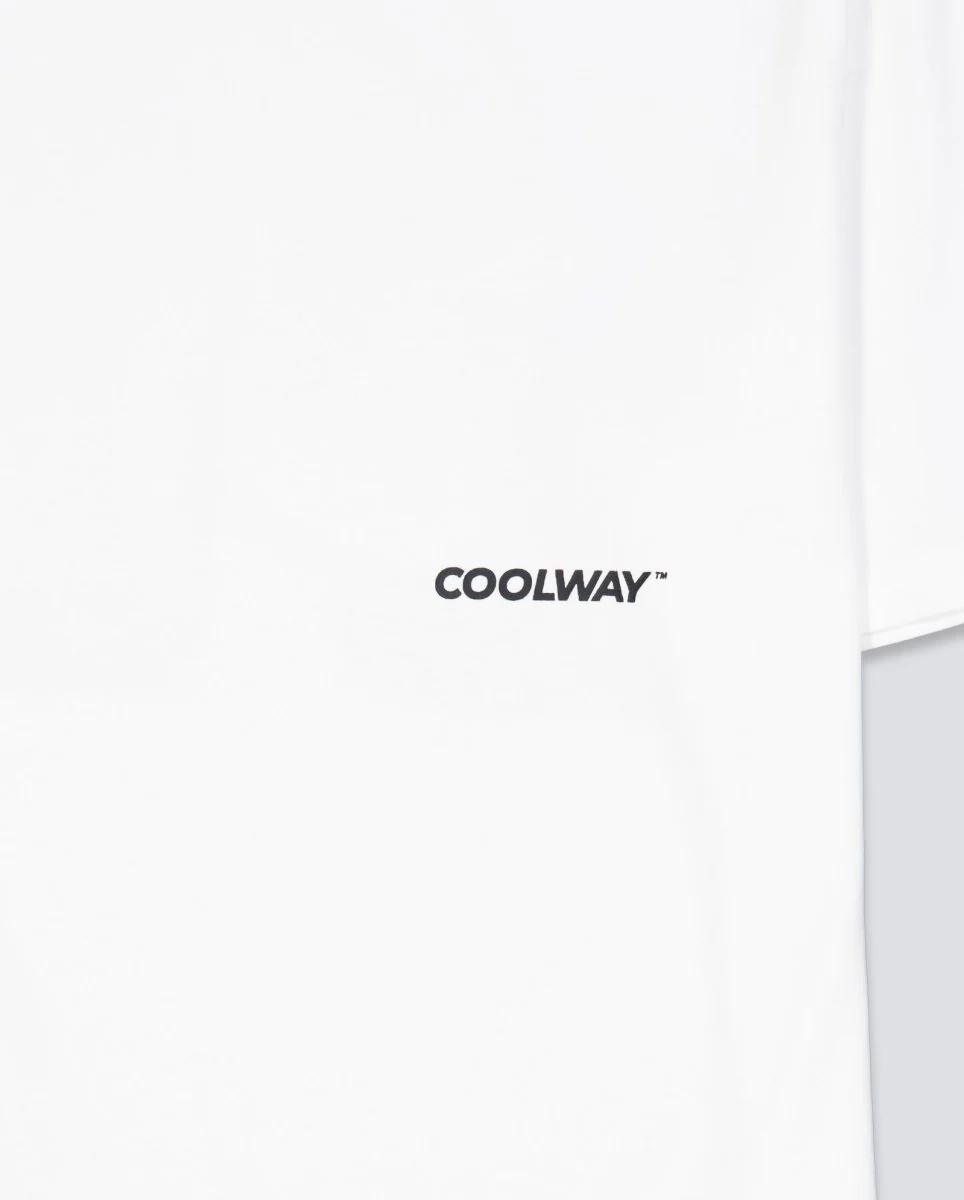Camiseta Coolway Dual Blanco Unisex - Image 6