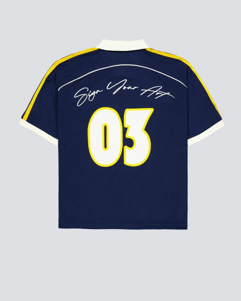 Camiseta Coolway Goalway Azul Unisex - Image 3