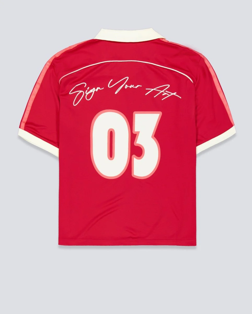 Camiseta Coolway Goalway Rojo Unisex - Image 3