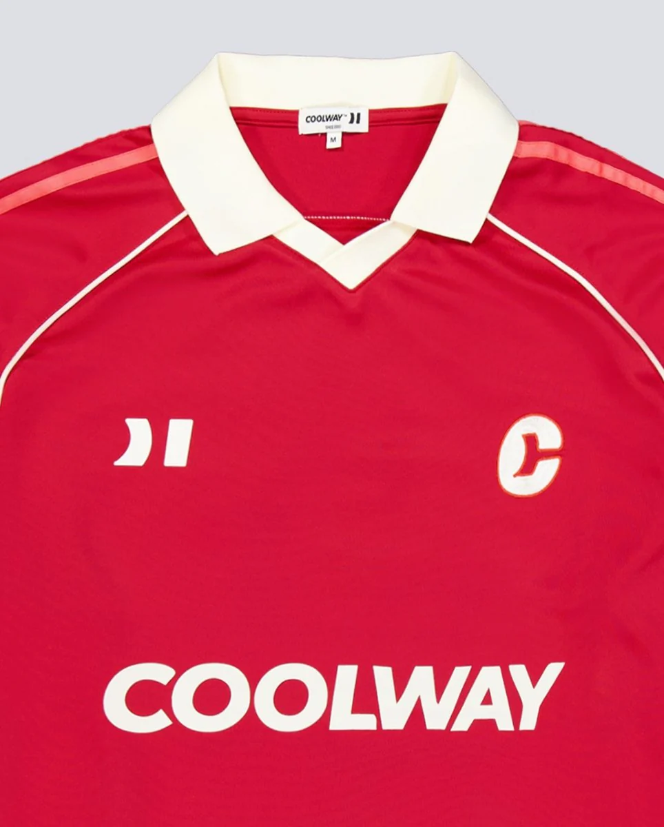 Camiseta Coolway Goalway Rojo Unisex - Image 4