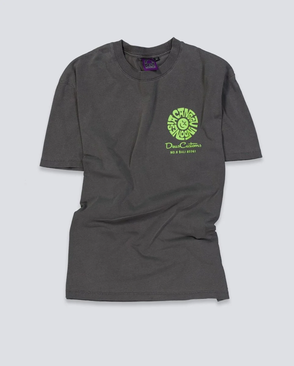 Camiseta Deus Canggu Address Gris Unisex - Image 2